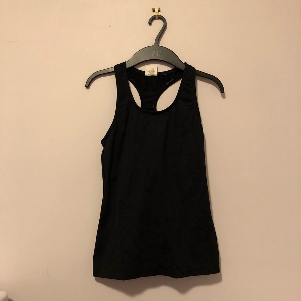 Kids Girls Body Wrappers Dance Black Tank Top